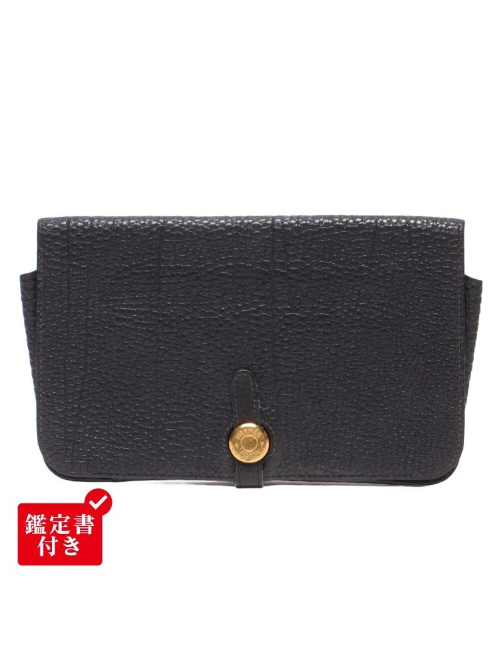 Hermes Wallet Gold Dogon GM
